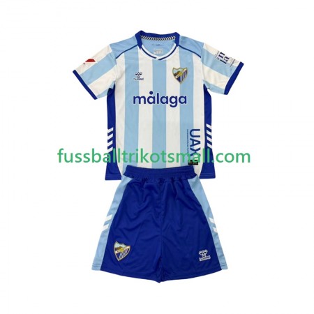 Fußballtrikots Malaga CF Kinder 2025-2026 Kurzarm Heimtrikotsatz kaufen